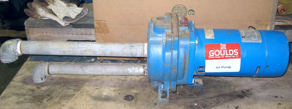 GOULDS Model CJO5N, E-Z Acess Jet pump with Emerson motor,